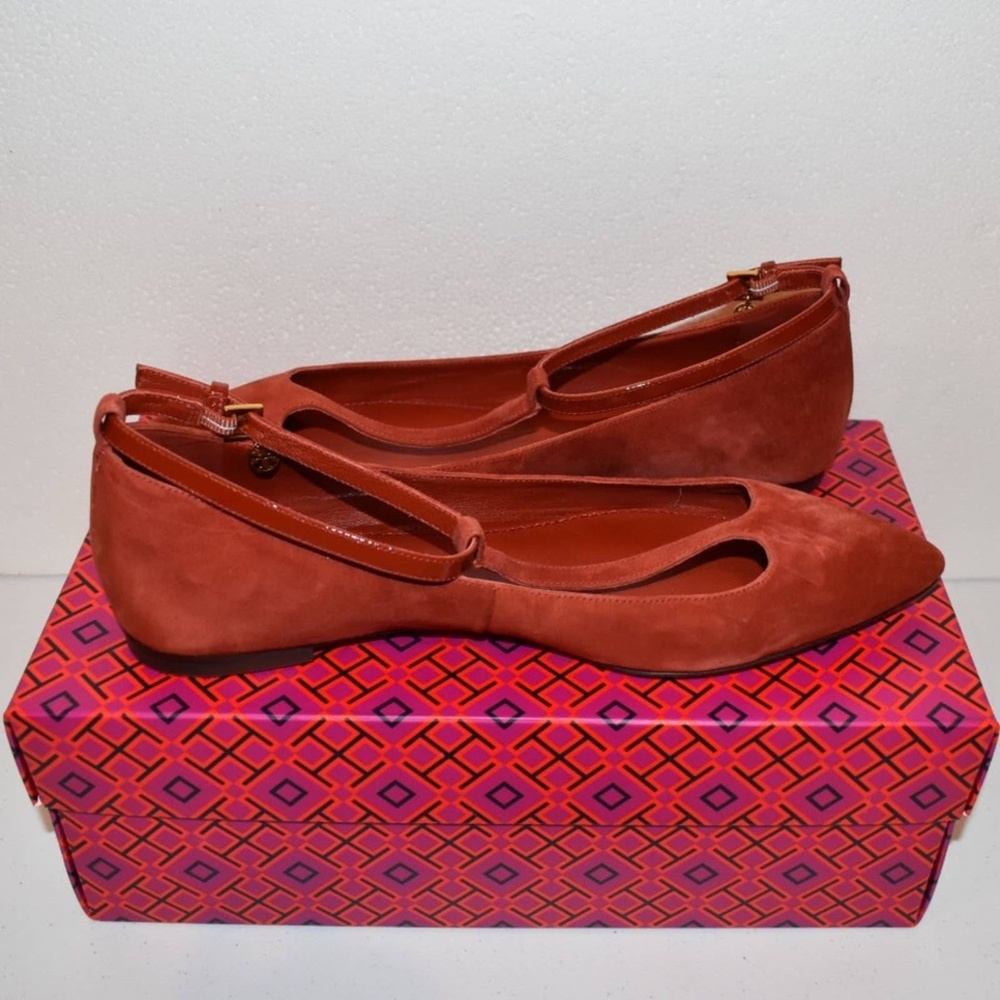 Tory Burch Ashton T-Strap Flat, 8.5 - Picture 7 of 10